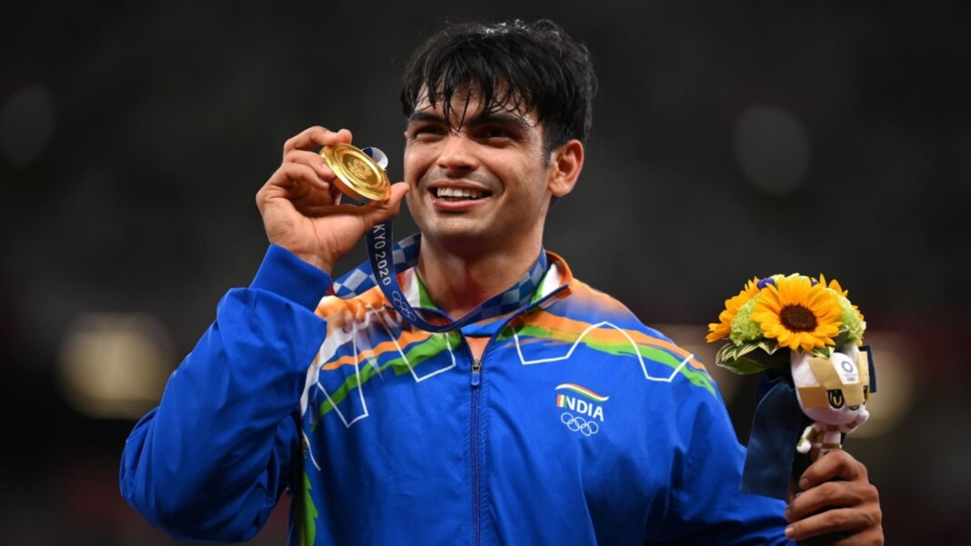 Neeraj Chopra Gold Medal 2024 Delia Giuditta