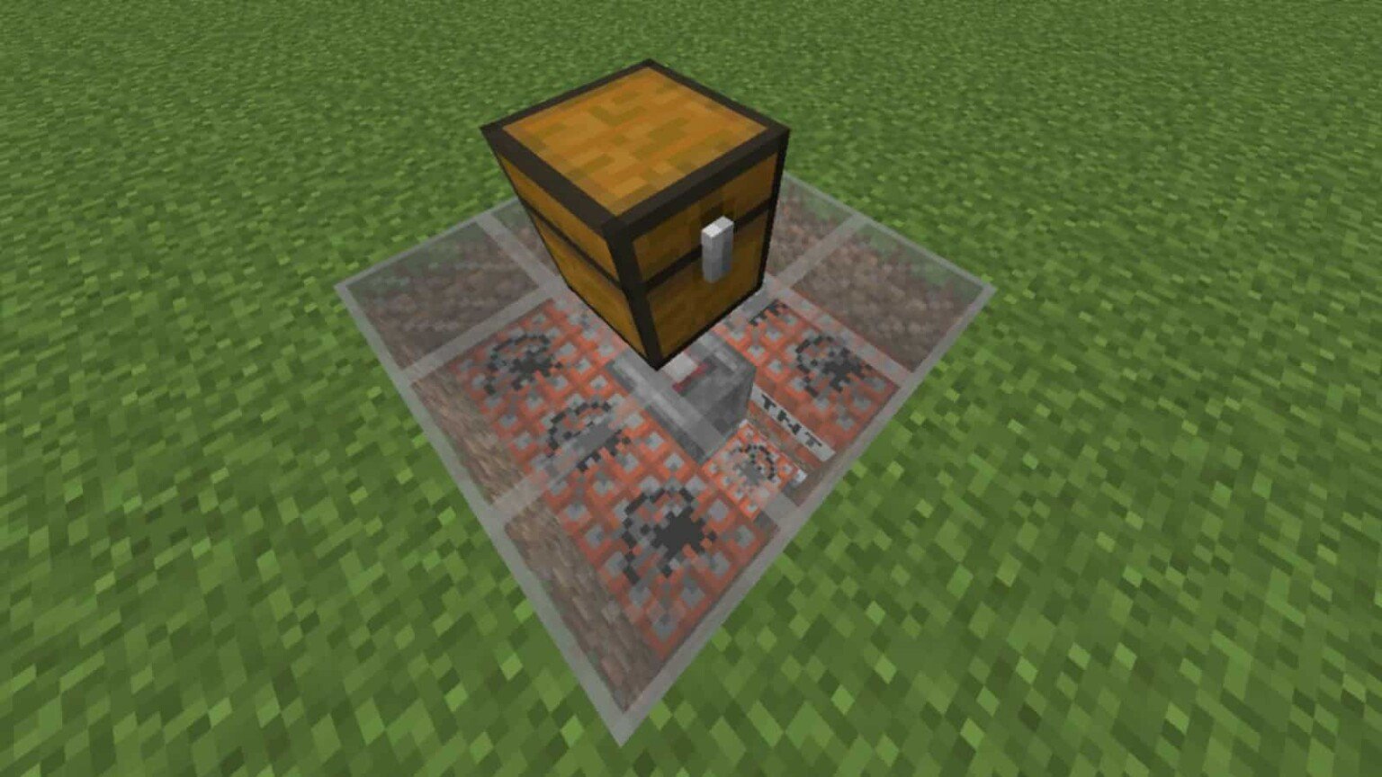 How to make a Trapped Chest in Minecraft? FirstSportz