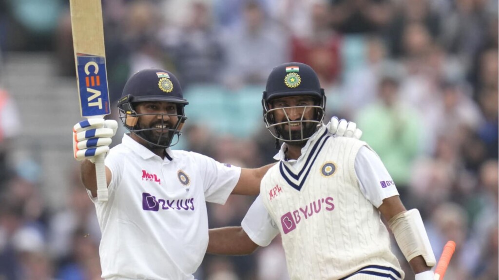 Rohit Sharma and Cheteshwar Pujara