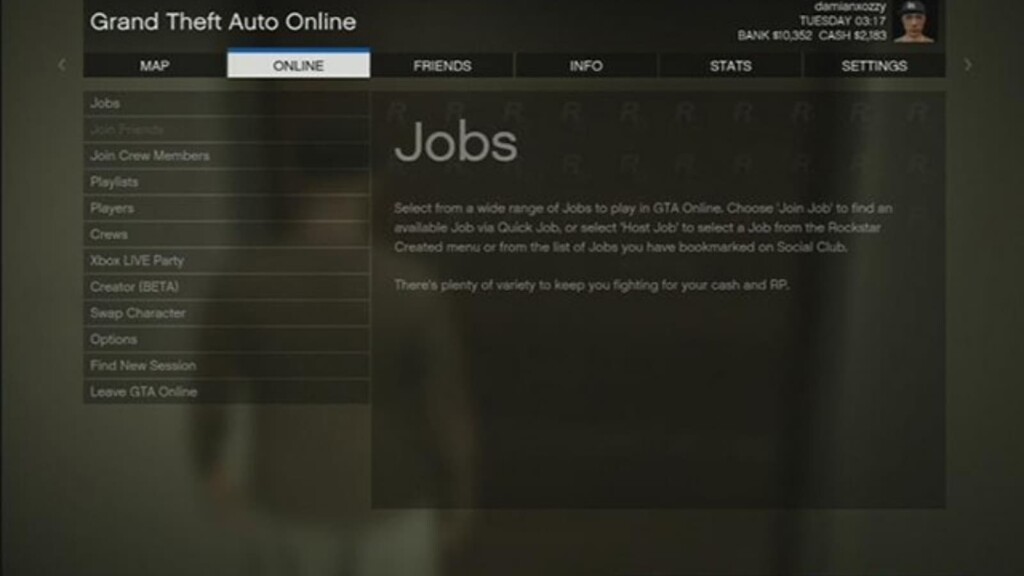 gta v social club menu