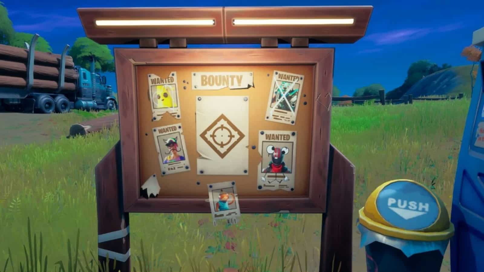 Fortnite Bounty Board Locations: Where to find the gold earning notice boards