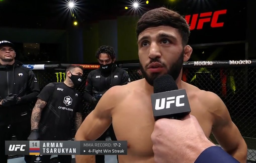 Arman Tsarukyan UFC Vegas 37