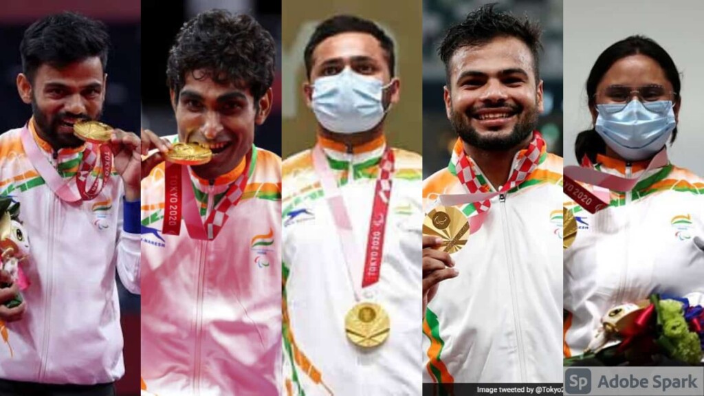 India's gold medal winnrers