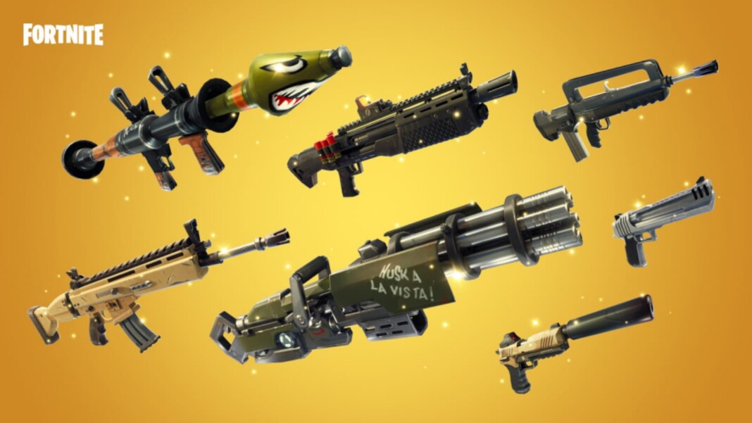 Fortnite Chapter 2 Season 8 Weapons: All vaulted and Unvaulted weapons