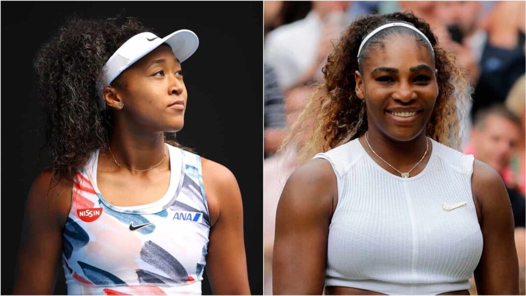 Naomi Osaka and Serena Williams Naomi Osaka and Serena Williams
