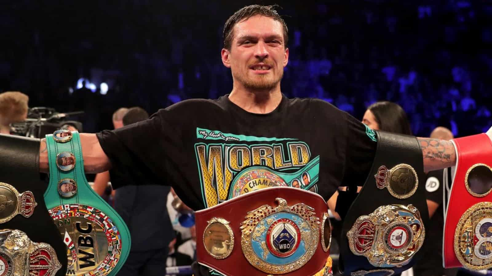 Oleksandr Usyk net worth 2023 - how much is boxing champ getting