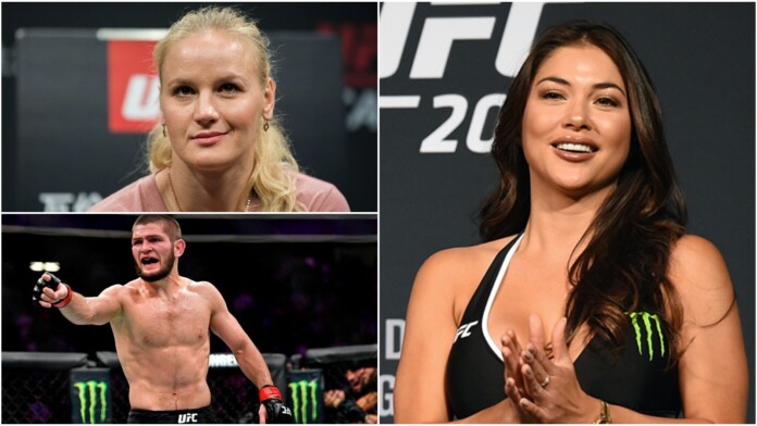 - Valentina Shevchenko on Khabib Nurmagomedov