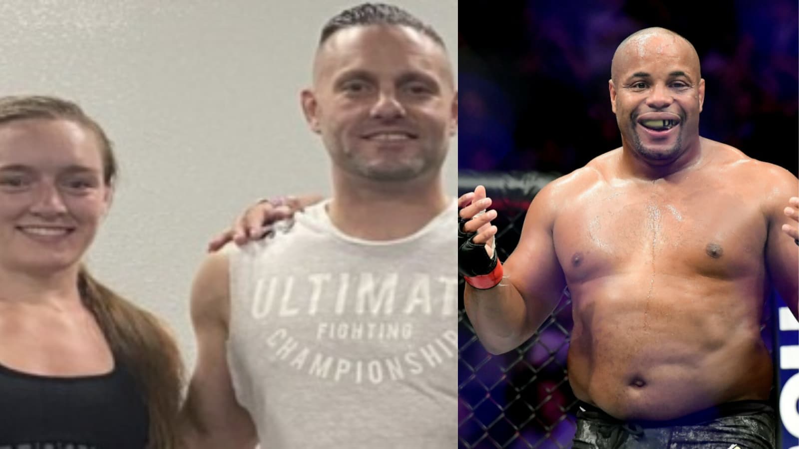 “No need to apologise” Daniel Cormier defends Aspen Ladd coach Jim West for his cornering during the fight