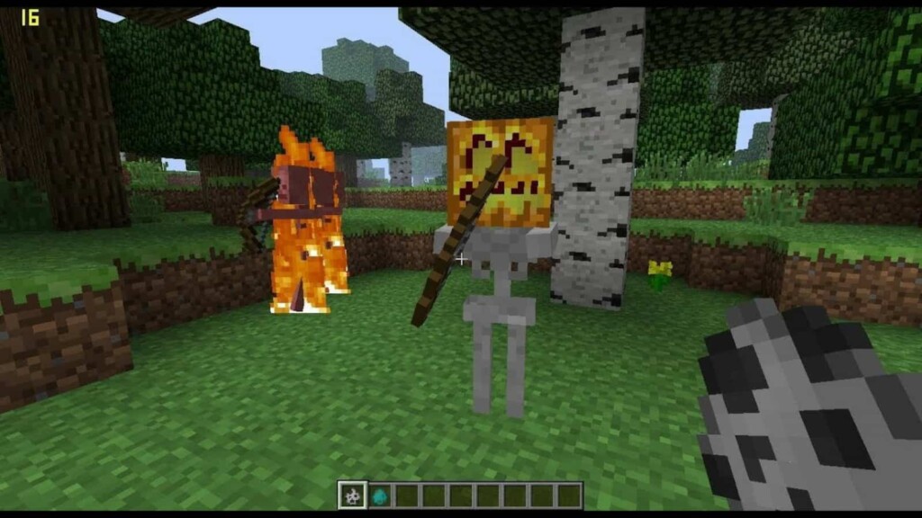 Halloween in Minecraft