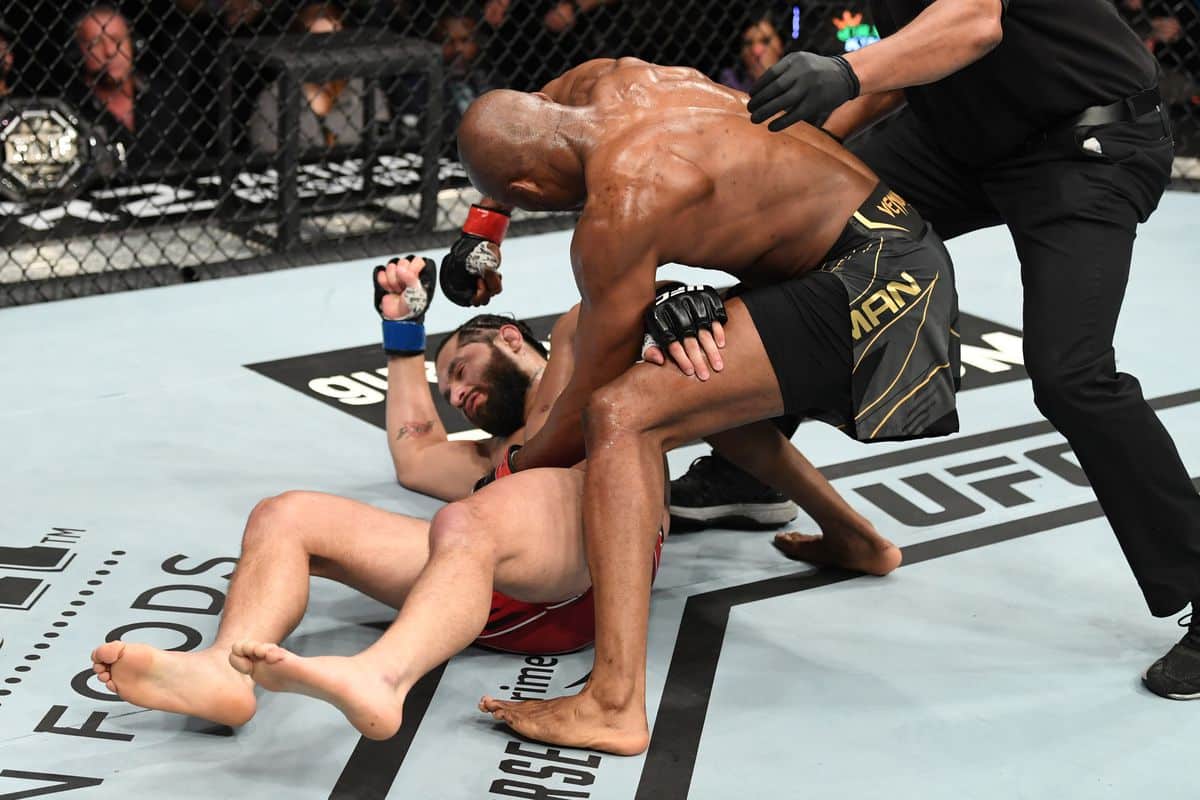 Kamaru Usman knocks Jorge Masvidal out cold