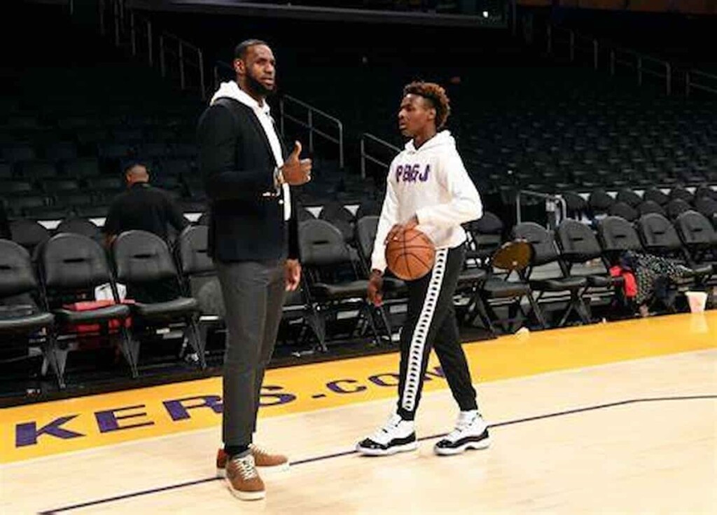 LeBron James Wishes Bronny on 17th Birthday