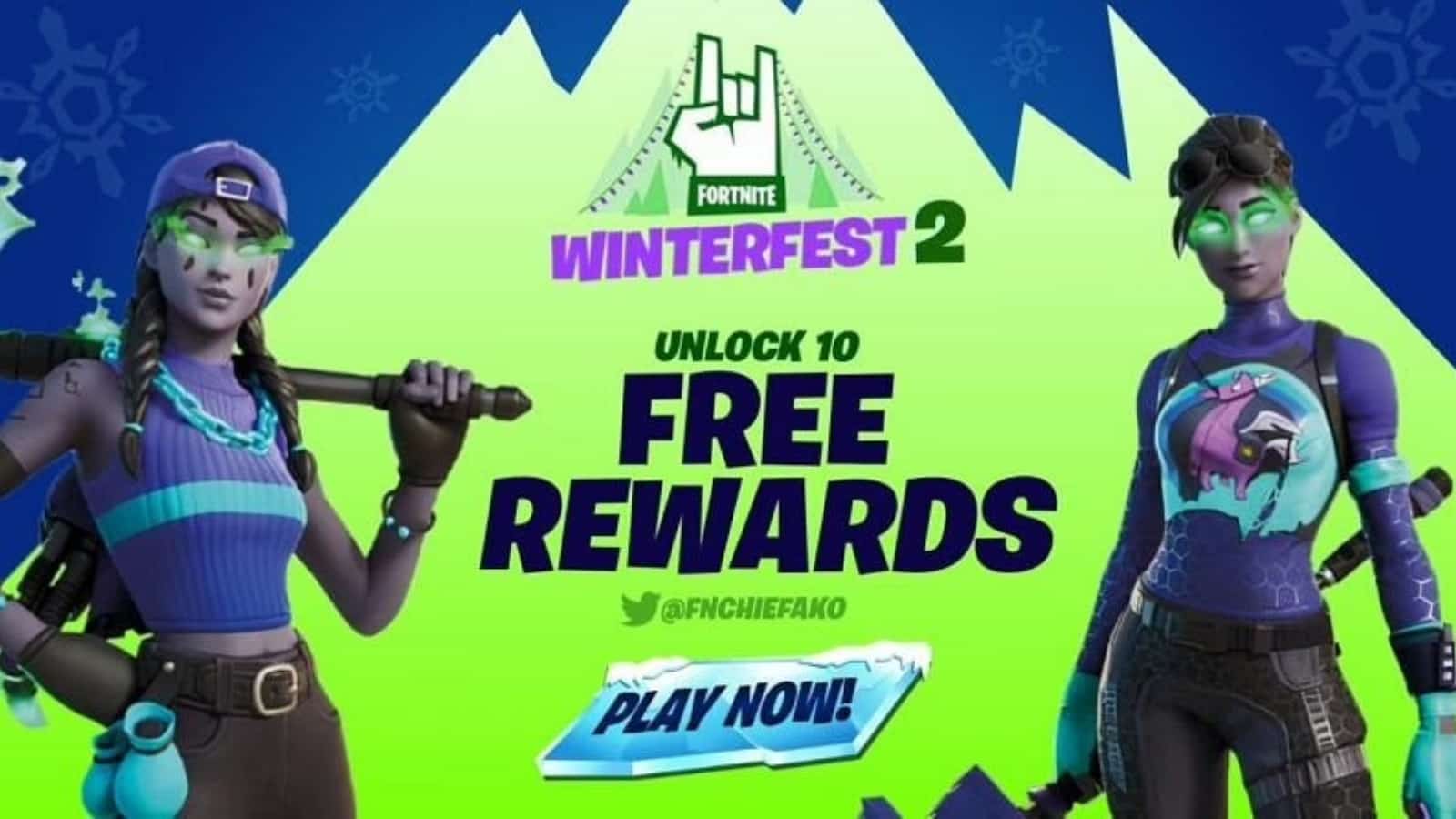 Fortnite Winterfest 2021 in Chapter 2 Season 8: Rewards and more