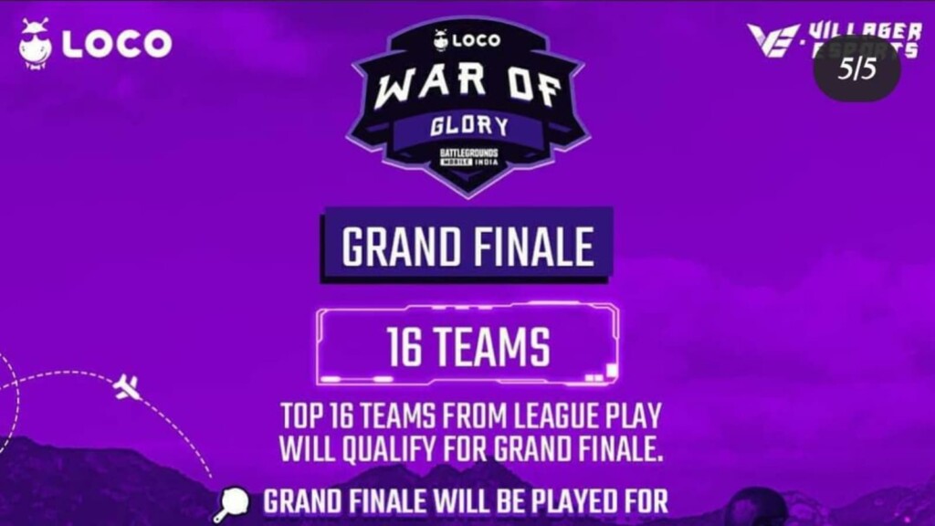 BGMI War Of Glory Finals: Qualified teams, schedule, prize pool and more