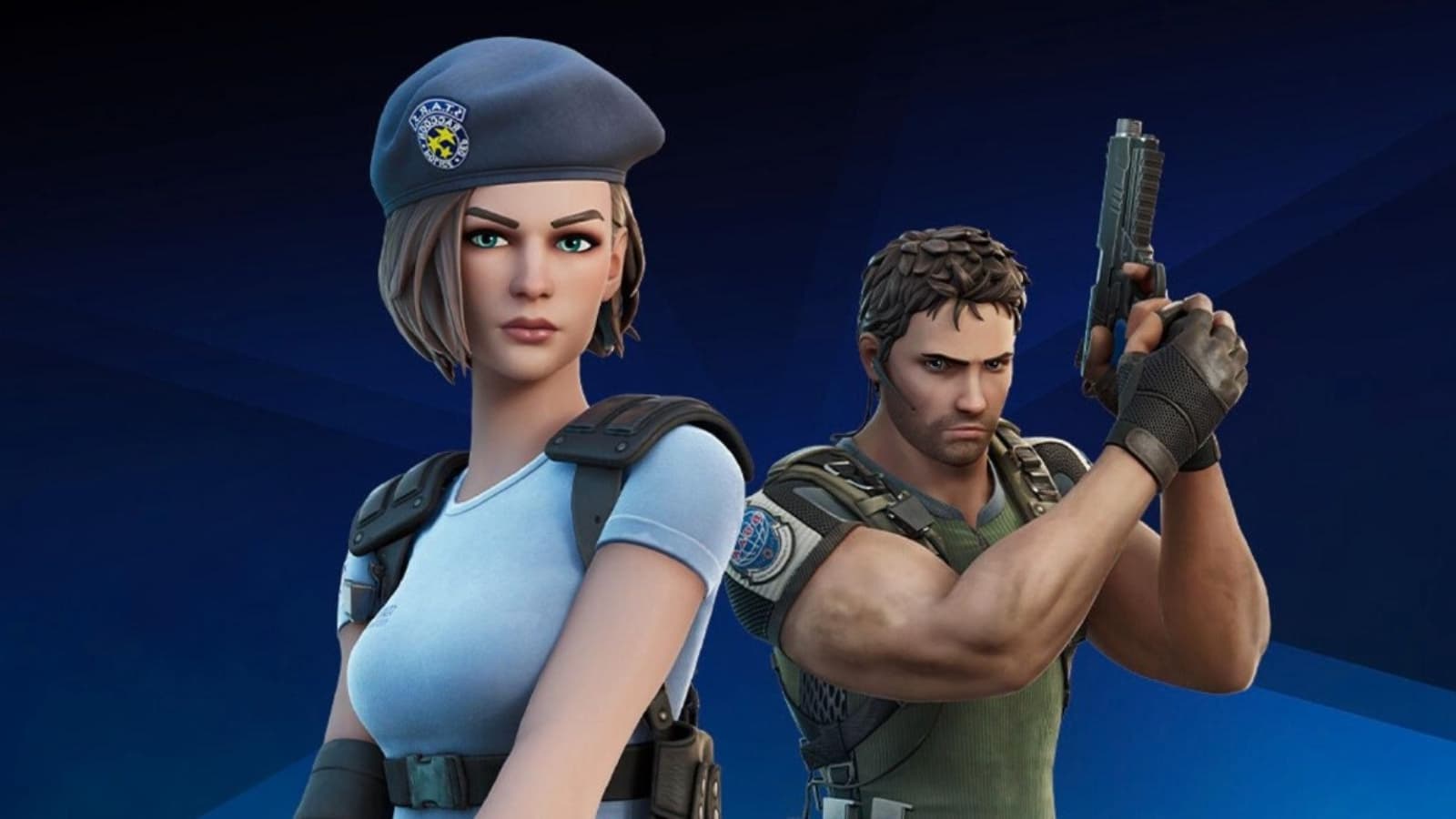 Fortnite adds Resident Evil's Chris Redfield and Jill Valentine