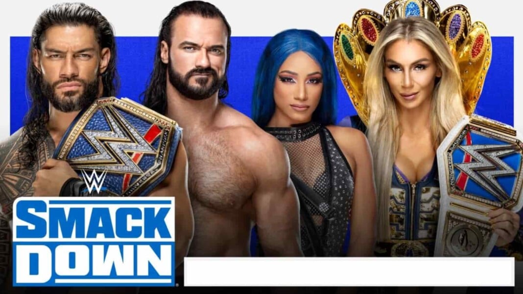 roman reigns drew mcintyre sasha banks charlotte flair wwe smackdown live results