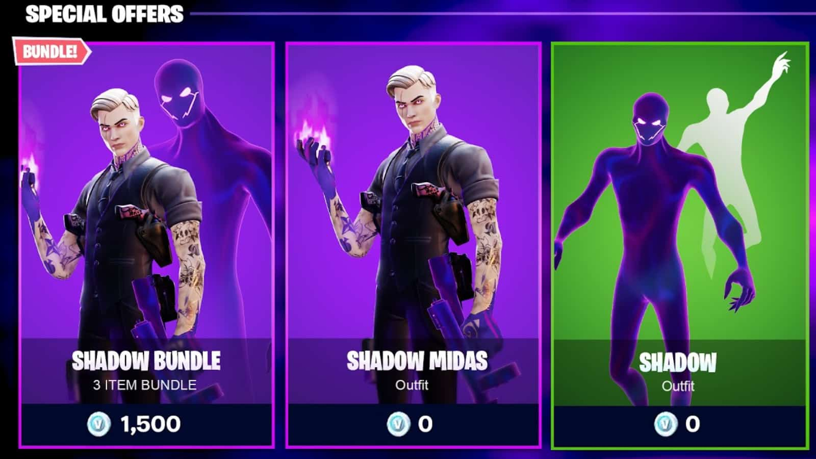 When is Fortnite Shadow Midas coming in Fortnitemares New Leaks