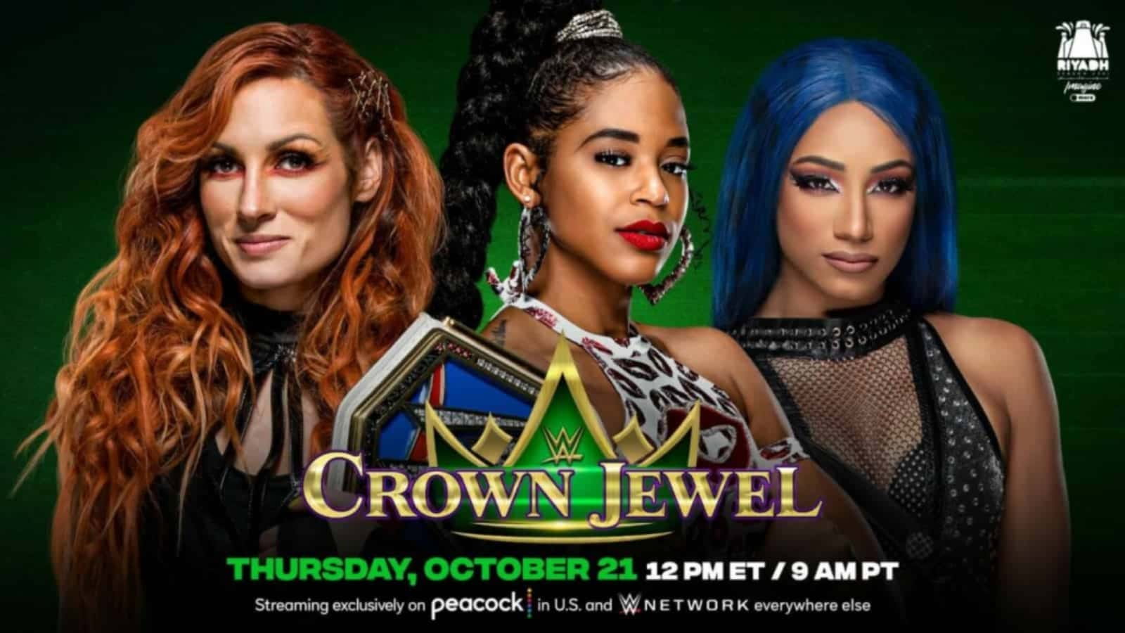 WWE Crown Jewel 2021 Full Match Card, Where to watch, Start time, and more