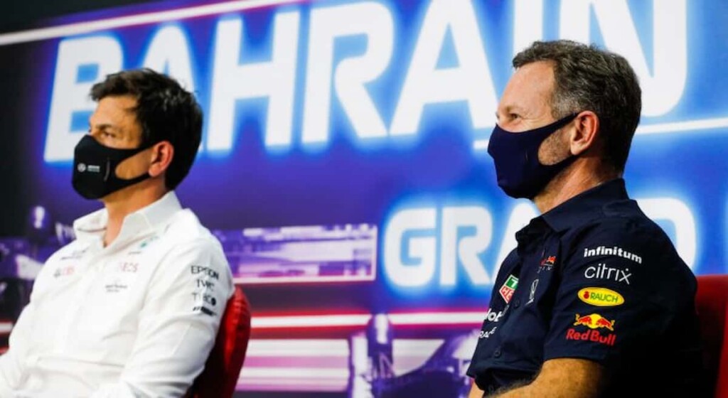 Toto Wolff and Christian Horner