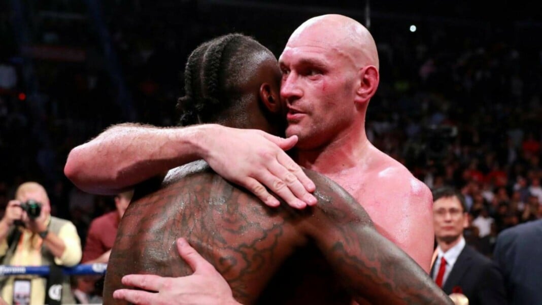 Tyson Fury and Deontay Wilder Tyson Fury and Deontay Wilder