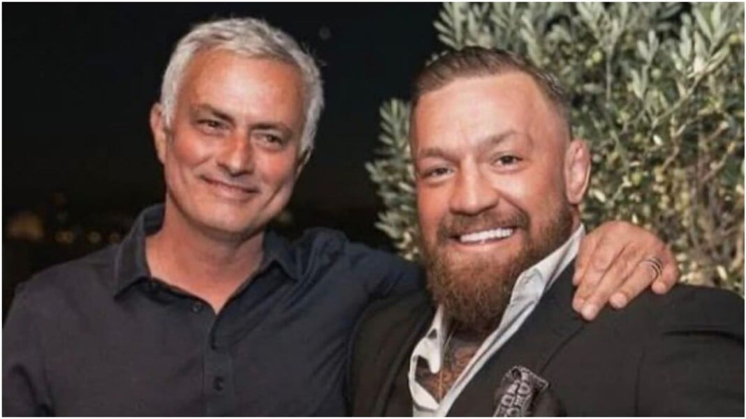 Jose Mourinho and Conor McGregor Jose Mourinho and Conor McGregor