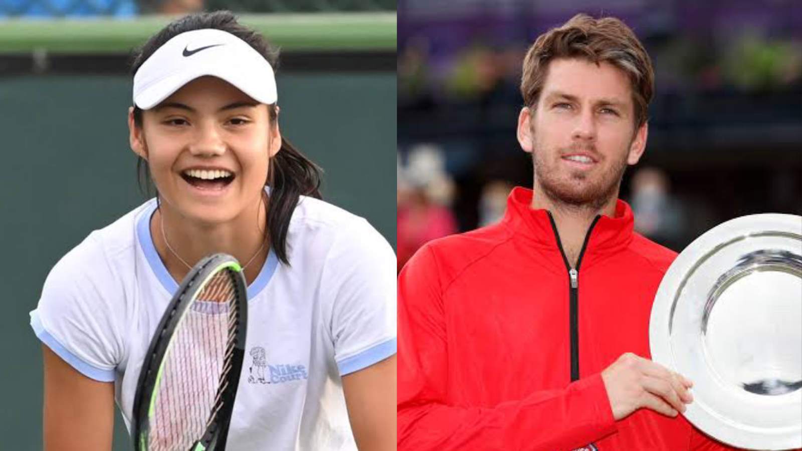 Emma Raducanu and Cameron Norrie