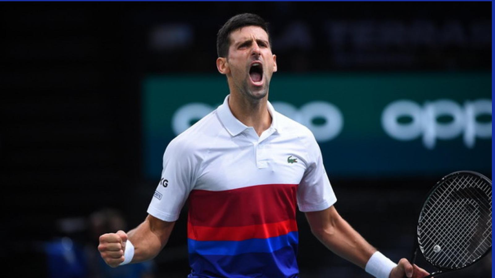 WATCH: Novak Djokovic wins a sensational point against Andrey Rublev at the ATP Finals 2021