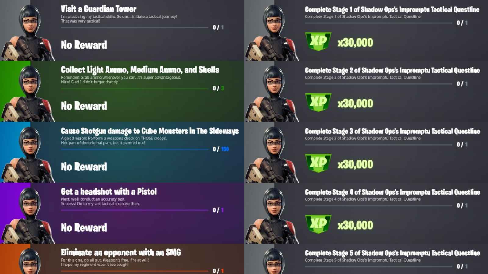 Where to find Fortnite Shadow Ops in Chapter 2 Season 8: NPC 27 challenges