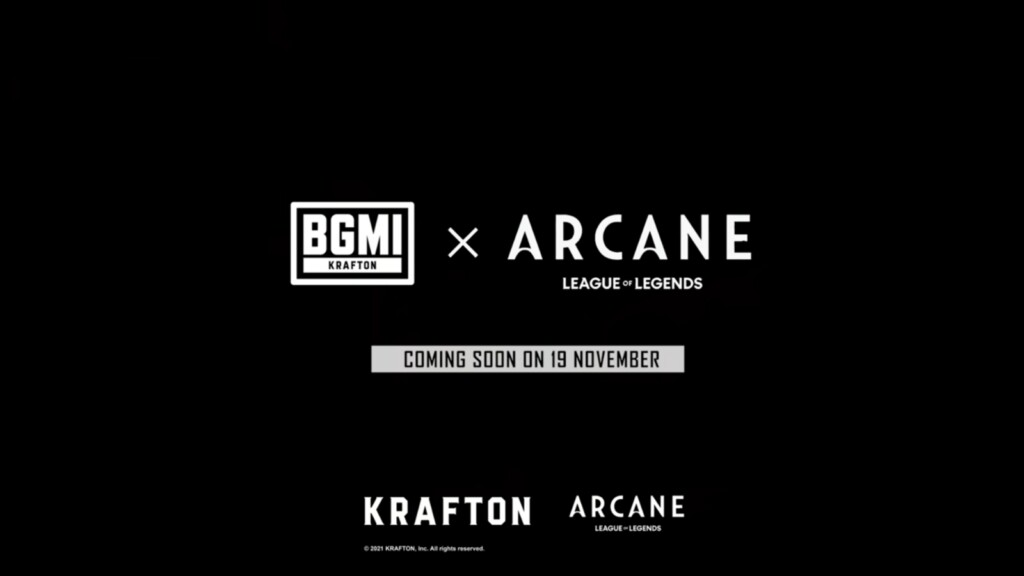 BGMI x Arcane: Battlegrounds Mobile India to collaborate with League Of Legends Arcane, collaboration date and all we know so far