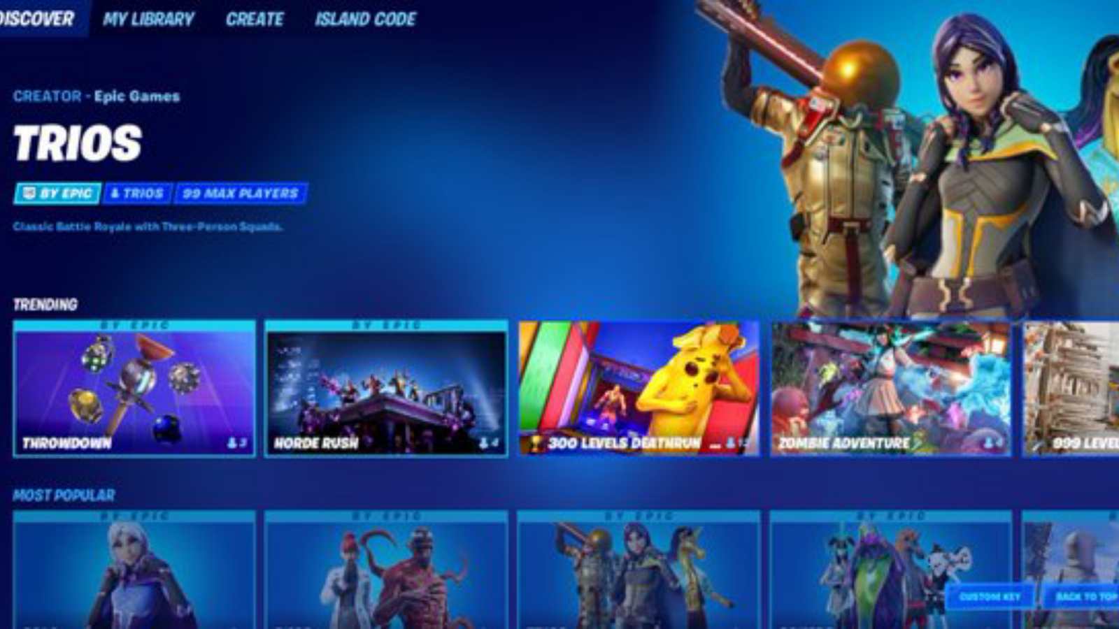 Is Trios back in Fortnite? Three player mode returns after two week  downtime - Mirror Online