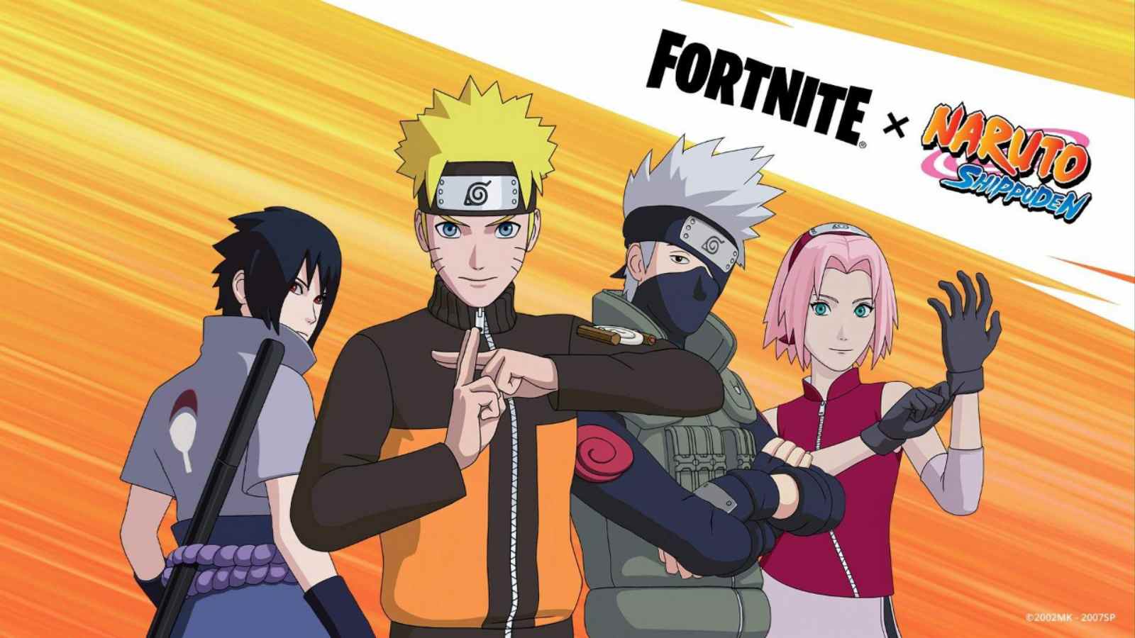Fortnite Naruto and Team 7 Skin Bundles in Season 8