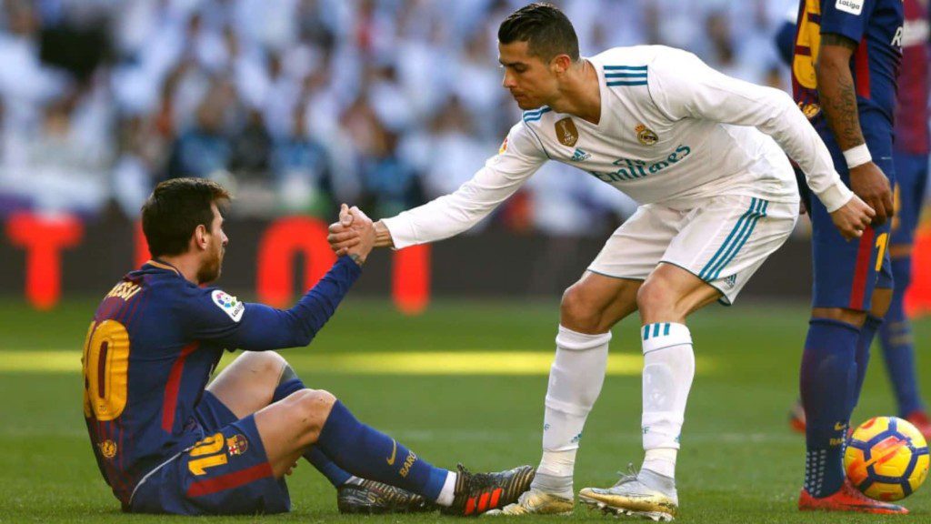 Cristiano Ronaldo and Lionel Messi