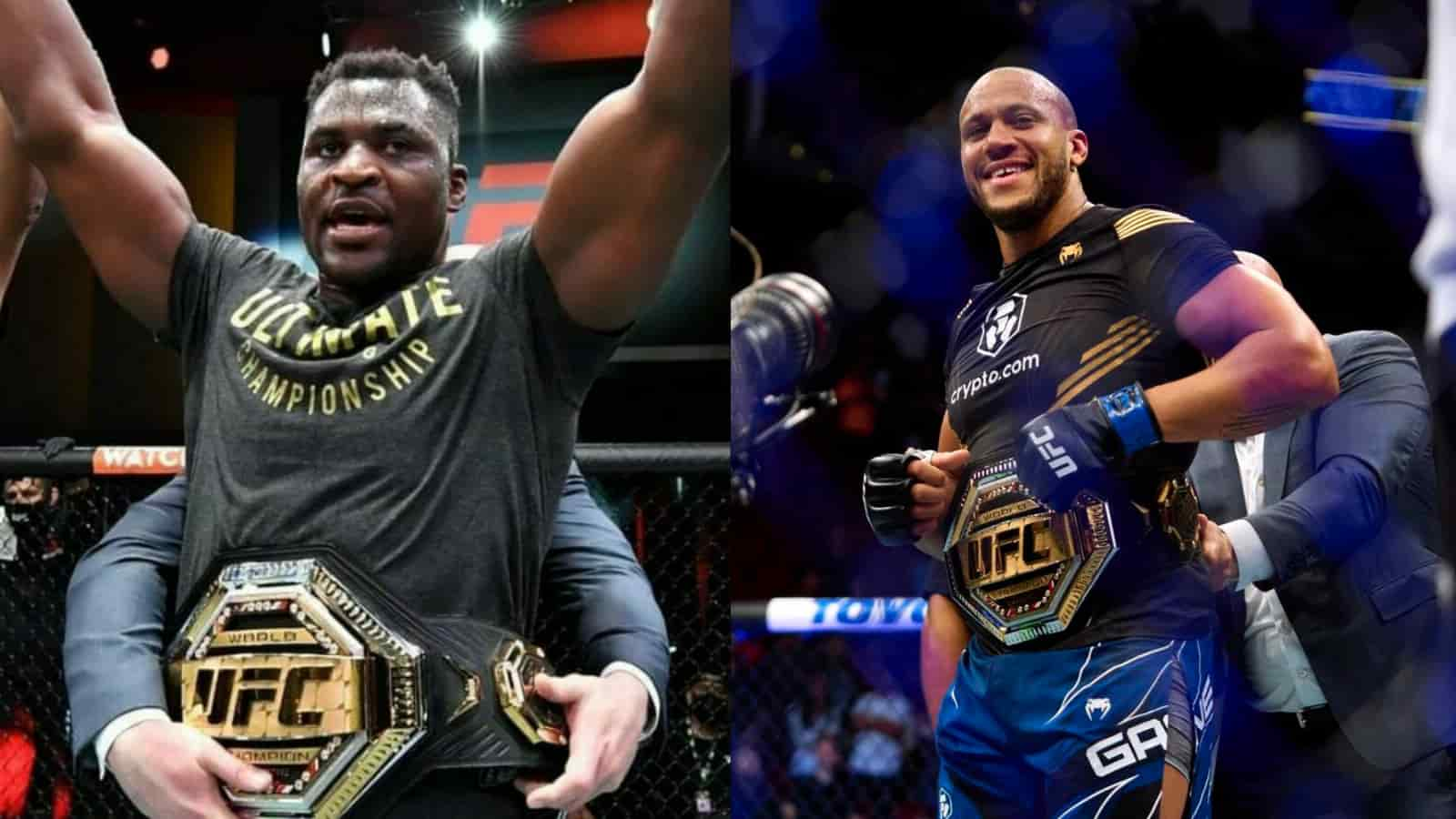 “You think he’s going to kiss you?’” Francis Ngannou’s former coach knew he wouldn’t greet him and Ciryl Gane at UFC 268