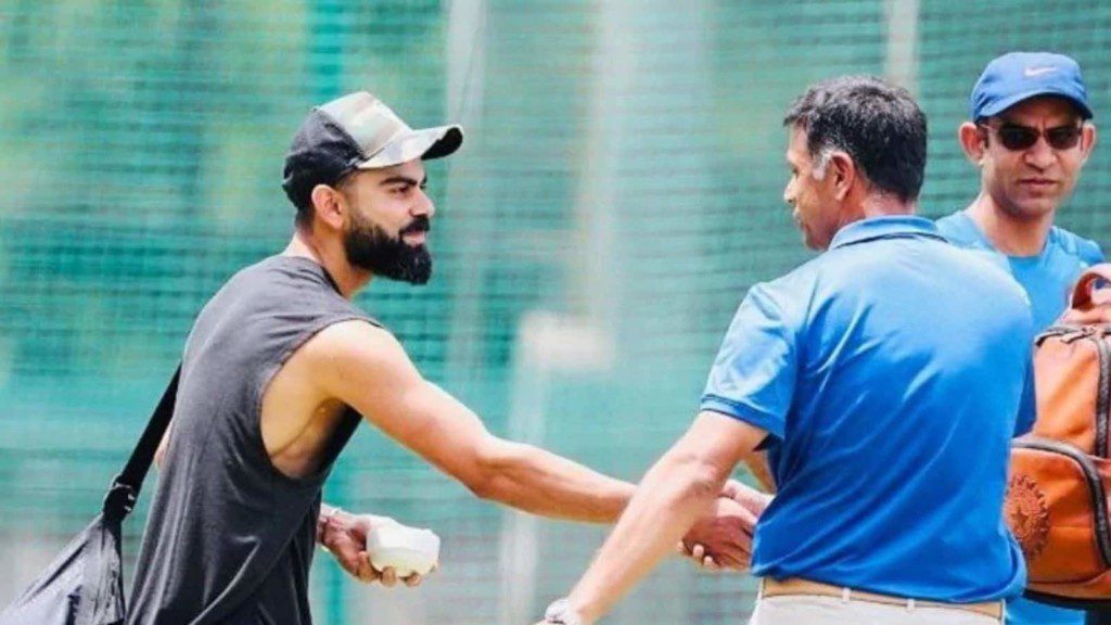 Virat Kohli Rahul Dravid