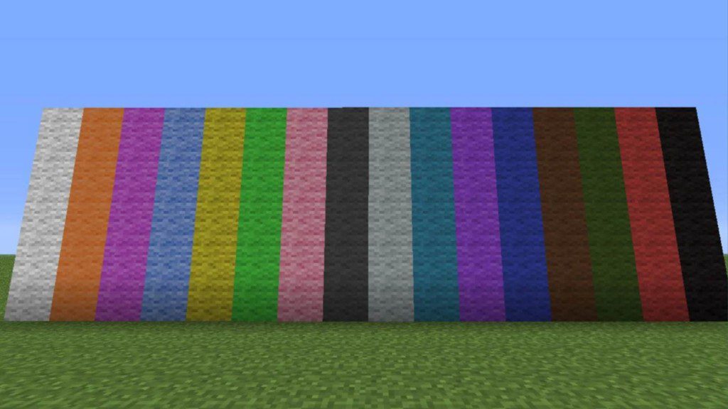 Wool in Minecraft