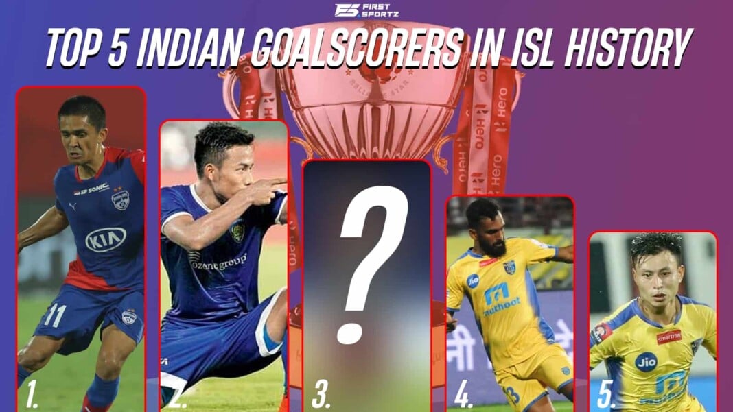 Top 5 Indian goalscorers in ISL history Top 5 Indian goalscorers in ISL history