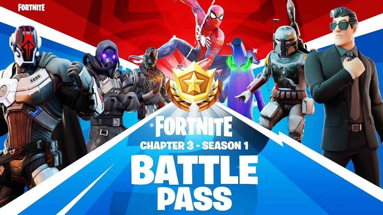 Fortnite Chapter 3 Battlepass: Spider-man And All New Skins