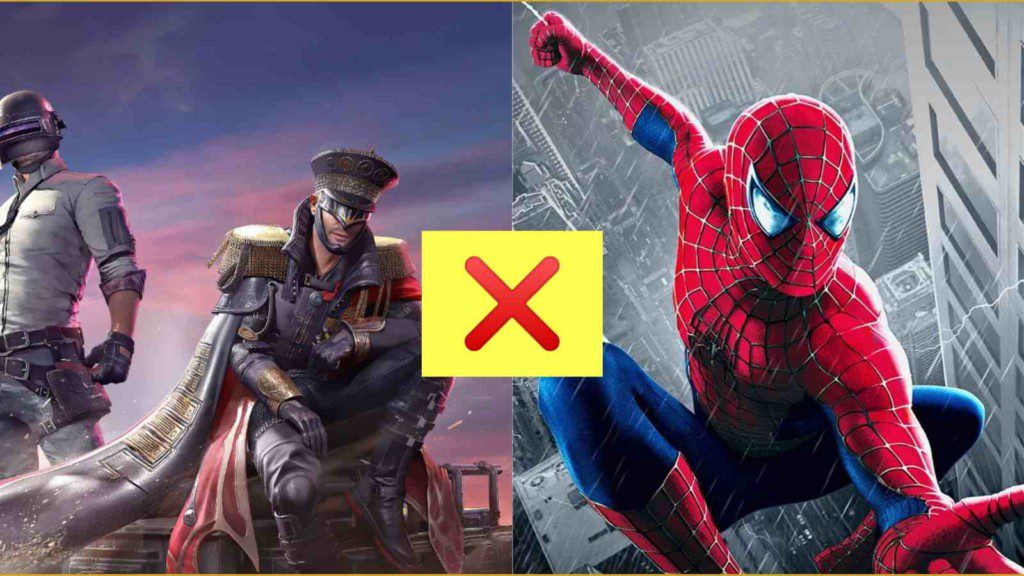 Krafton teases PUBG Mobile x Spiderman No Way Home collaboration