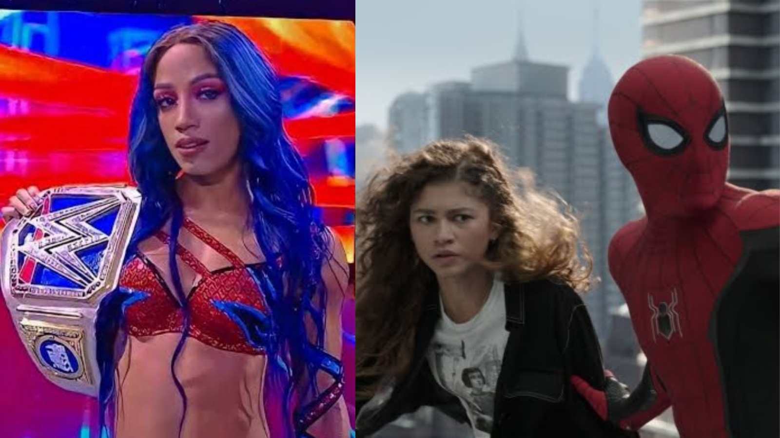 Sasha Bank Dresses up as Spiderman to Promote the Franchise's New Movie on  Smackdown