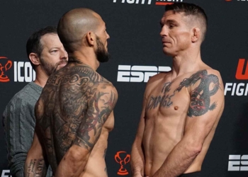 Cub Swanson at UFC Vegas 45