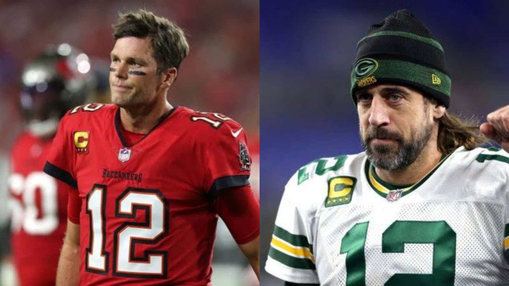 Tom Brady and Aaron Rodgers