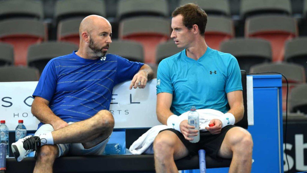 Andy Murray and Jamie Delgado