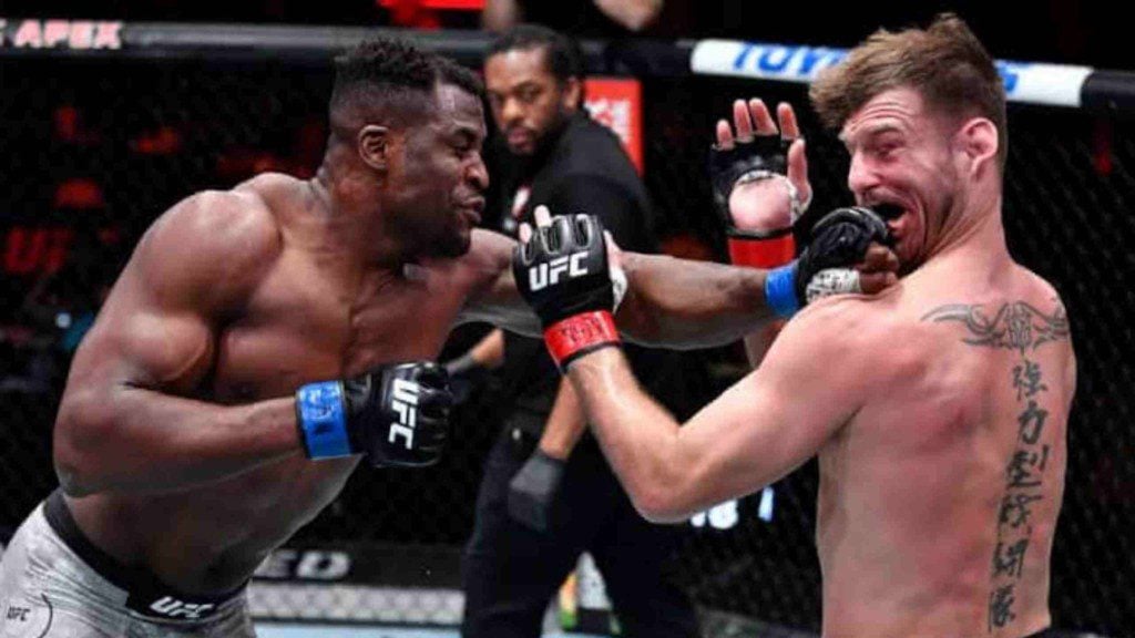 Francis Ngannou vs Stipe Miocic knockout