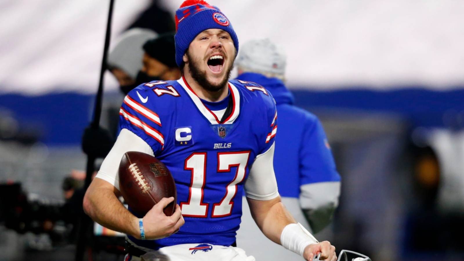 Josh Allen Couldn't Stop Laughing As He Was Bullying Rams