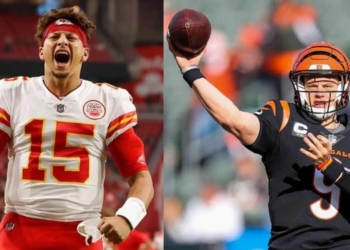 Patrick Mahomes and Joe Burrow
