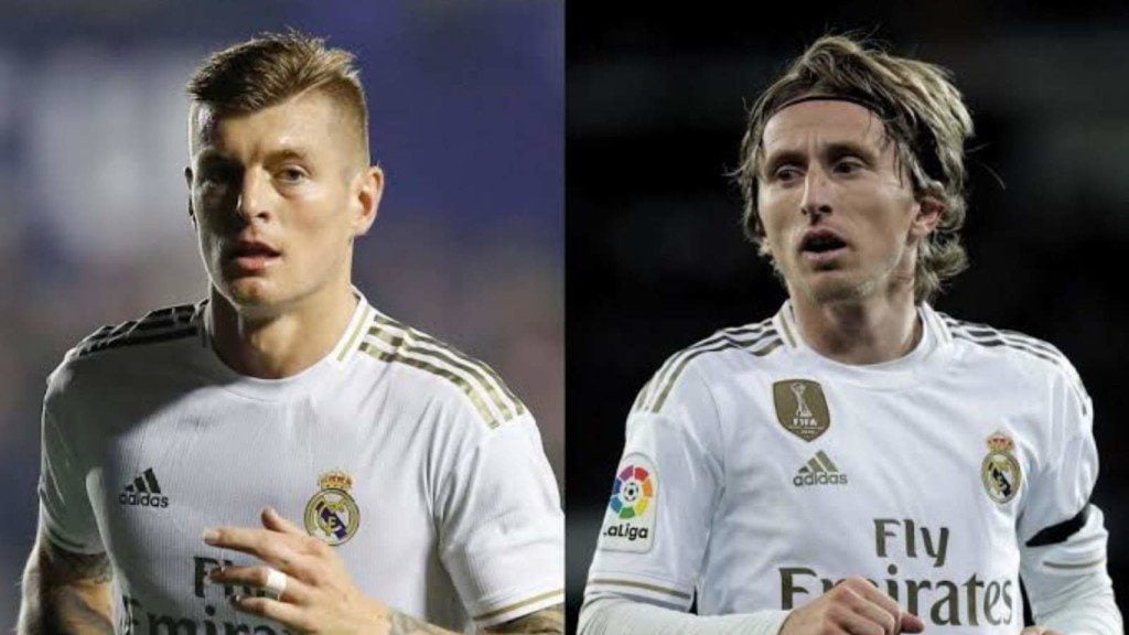 Luka Modric and Toni Kroos