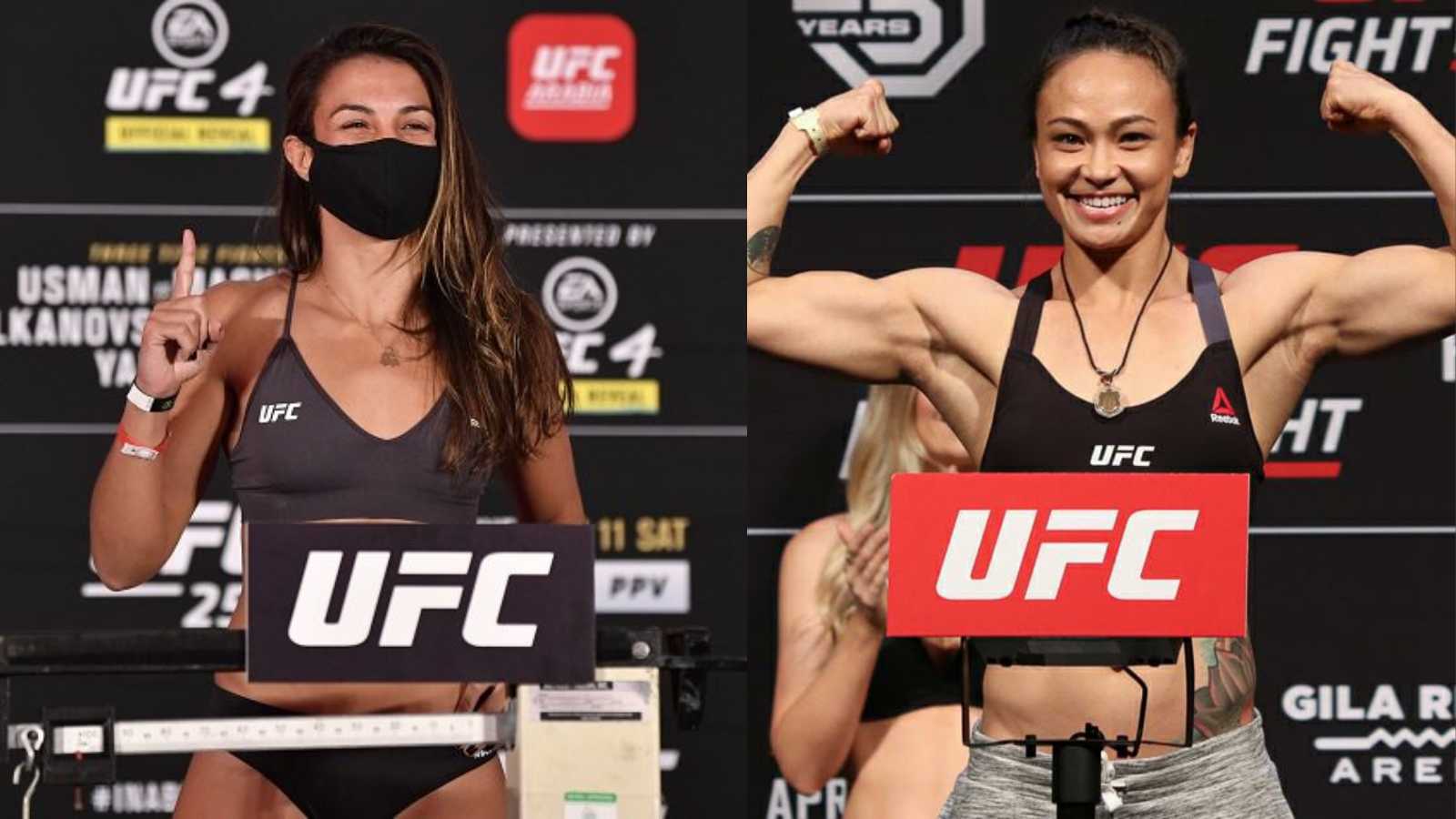 Michelle Waterson and Amanda Ribas