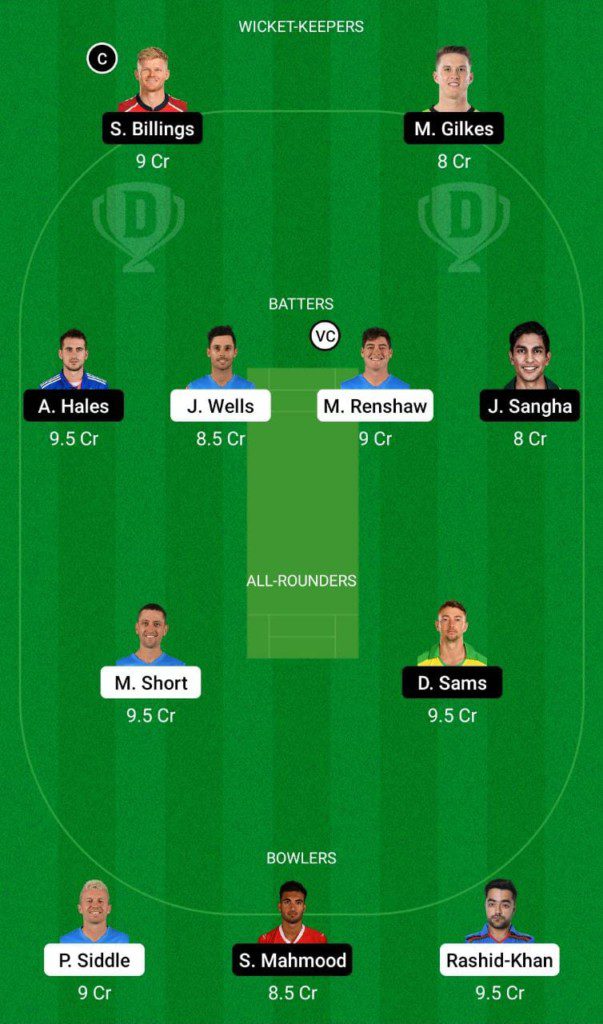 STR vs THU Dream11