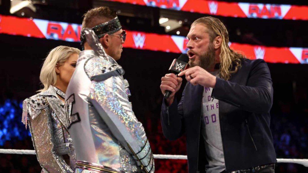 Edge and Miz on Raw