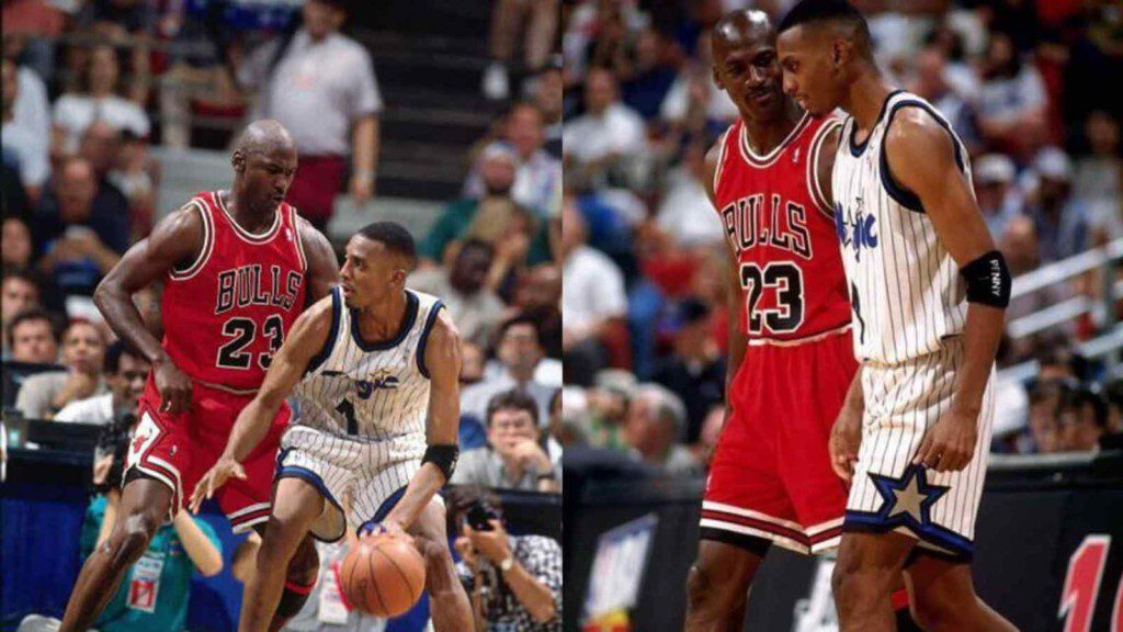 For him to wear my shoes, I was tripping - Penny Hardaway on Michael  Jordan wearing his shoes in Game 3 of the 1995 Eastern Conference Semifinals