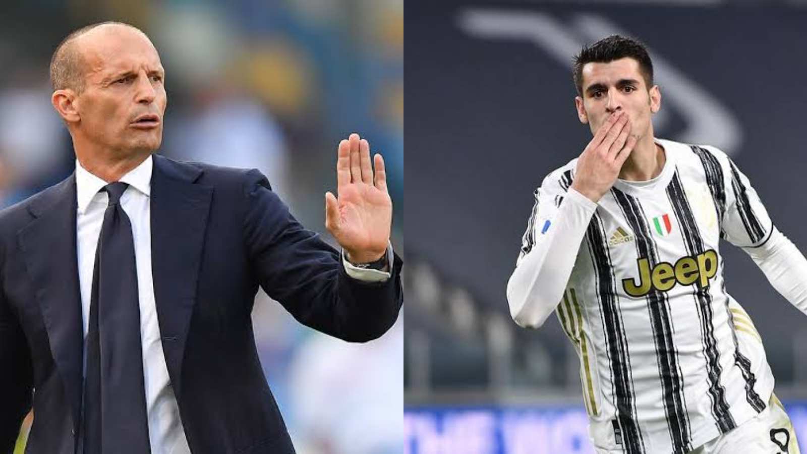 Massimiliano Allegri amid speculations rules out Alvaro Morata's move to Barcelona
